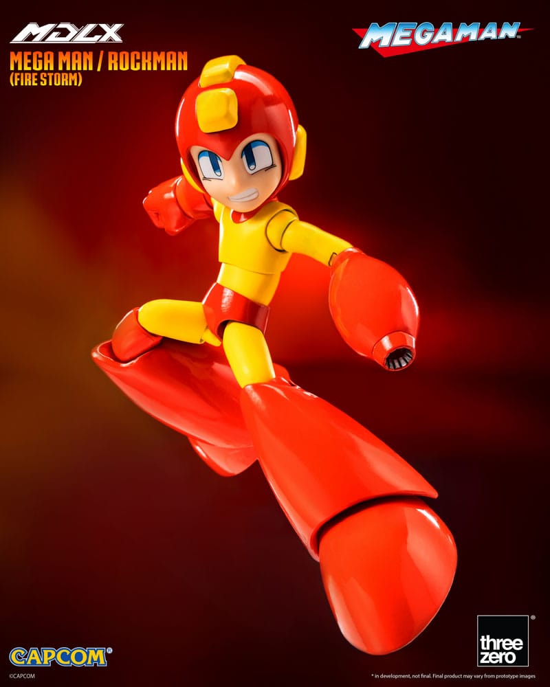 Mega Man figurine MDLX Mega Man / Rockman (Fire Storm) 10 cm