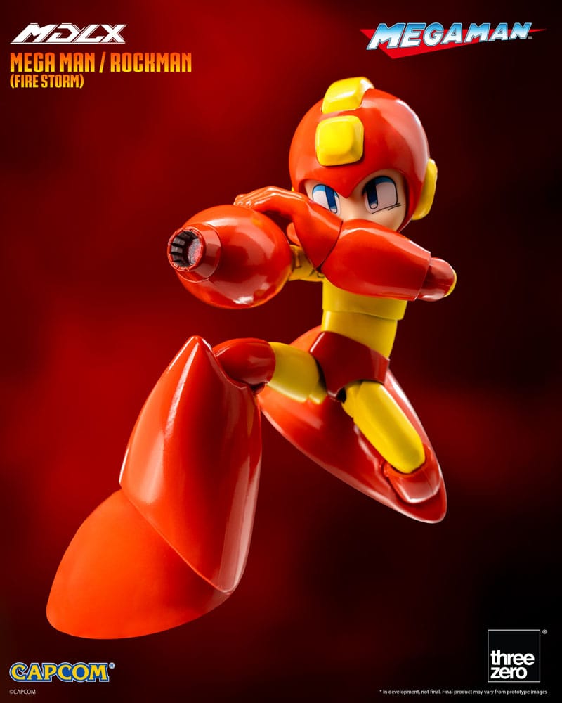 Mega Man figurine MDLX Mega Man / Rockman (Fire Storm) 10 cm