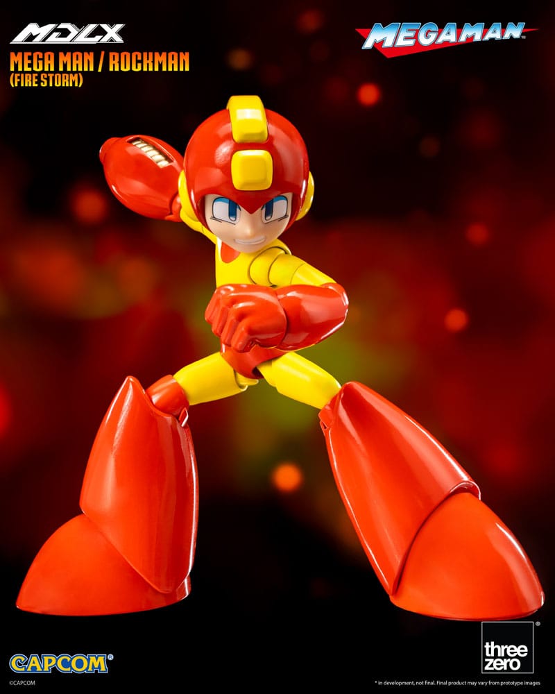 Mega Man figurine MDLX Mega Man / Rockman (Fire Storm) 10 cm