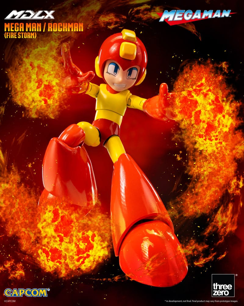 Mega Man figurine MDLX Mega Man / Rockman (Fire Storm) 10 cm