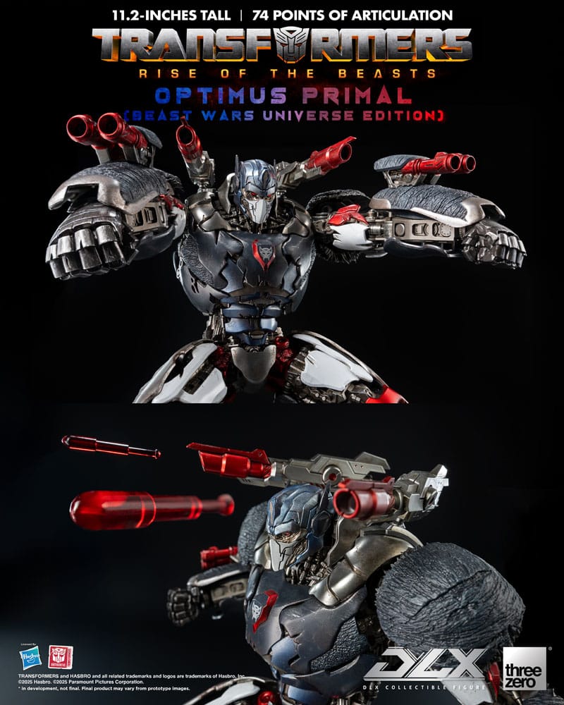 Transformers: Rise of the Beasts figurine DLX Optimus Primal (Beast Wars Universe Edition) 29 cm