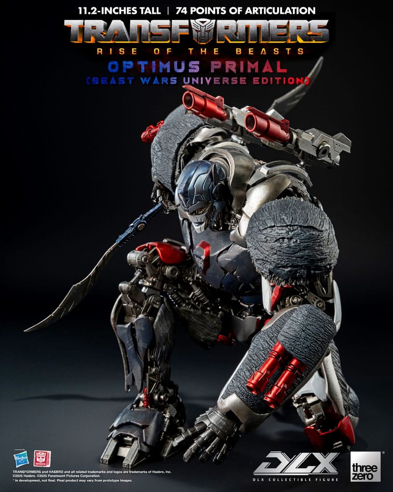Transformers: Rise of the Beasts figurine DLX Optimus Primal (Beast Wars Universe Edition) 29 cm