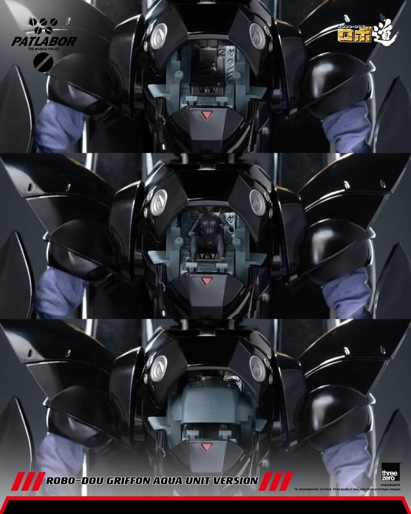 Mobile Police Patlabor Robo-Dou figurine 1/35 Griffon Aqua Unit Version 25 cm