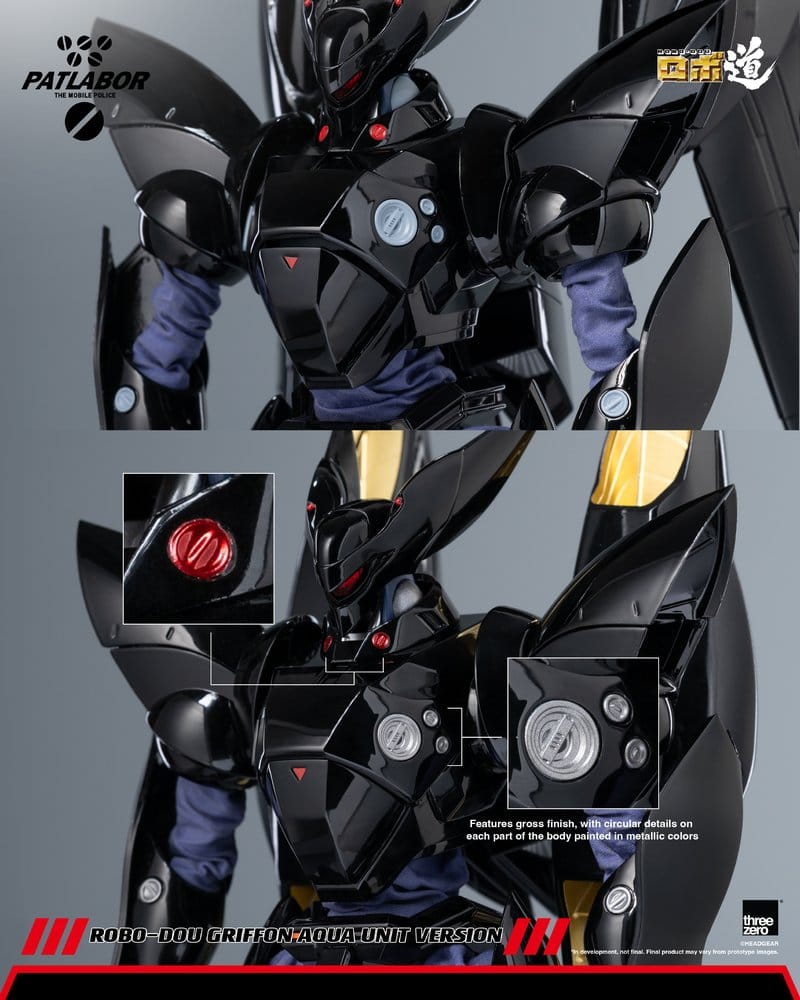 Mobile Police Patlabor Robo-Dou figurine 1/35 Griffon Aqua Unit Version 25 cm