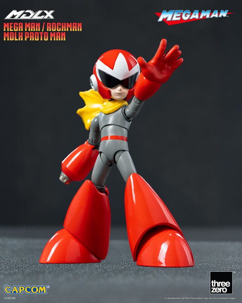 Mega Man figurine MDLX Rockman / Mega Man Proto Man 10 cm