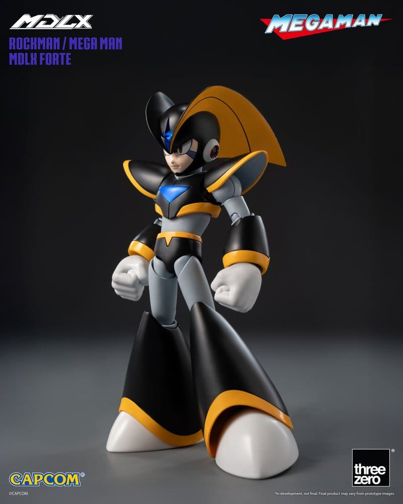 Mega Man figurine MDLX Rockman / Mega Man Forte 10 cm