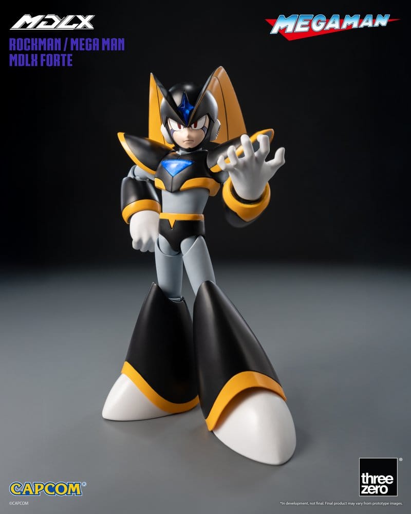 Mega Man figurine MDLX Rockman / Mega Man Forte 10 cm
