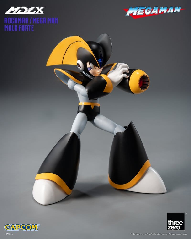 Mega Man figurine MDLX Rockman / Mega Man Forte 10 cm