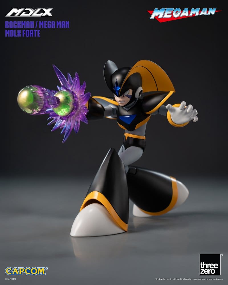 Mega Man figurine MDLX Rockman / Mega Man Forte 10 cm