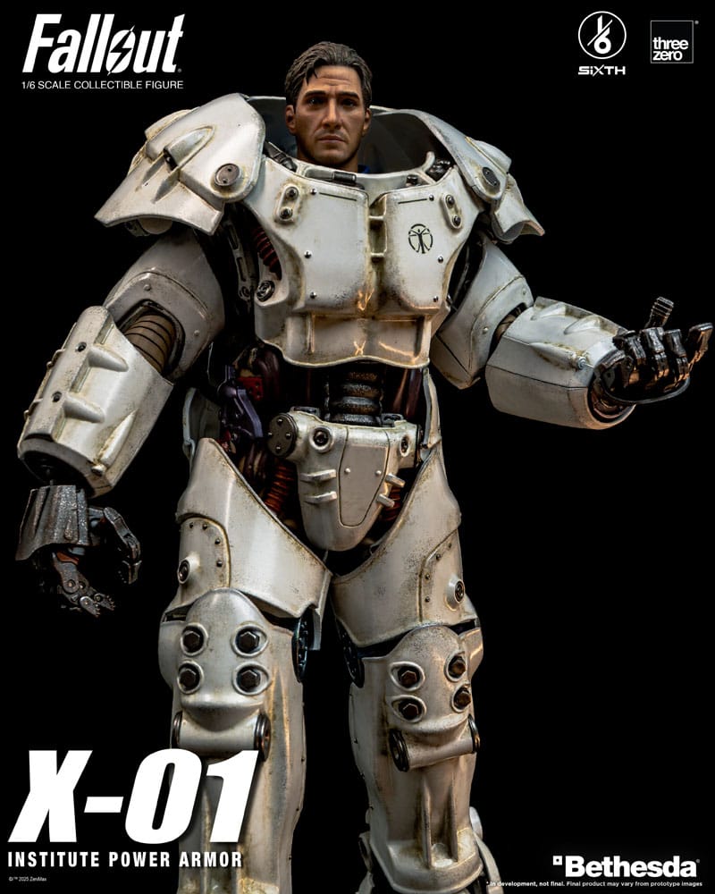 Fallout figurine FigZero 1/6 X-01 Institute Power Armor 37 cm