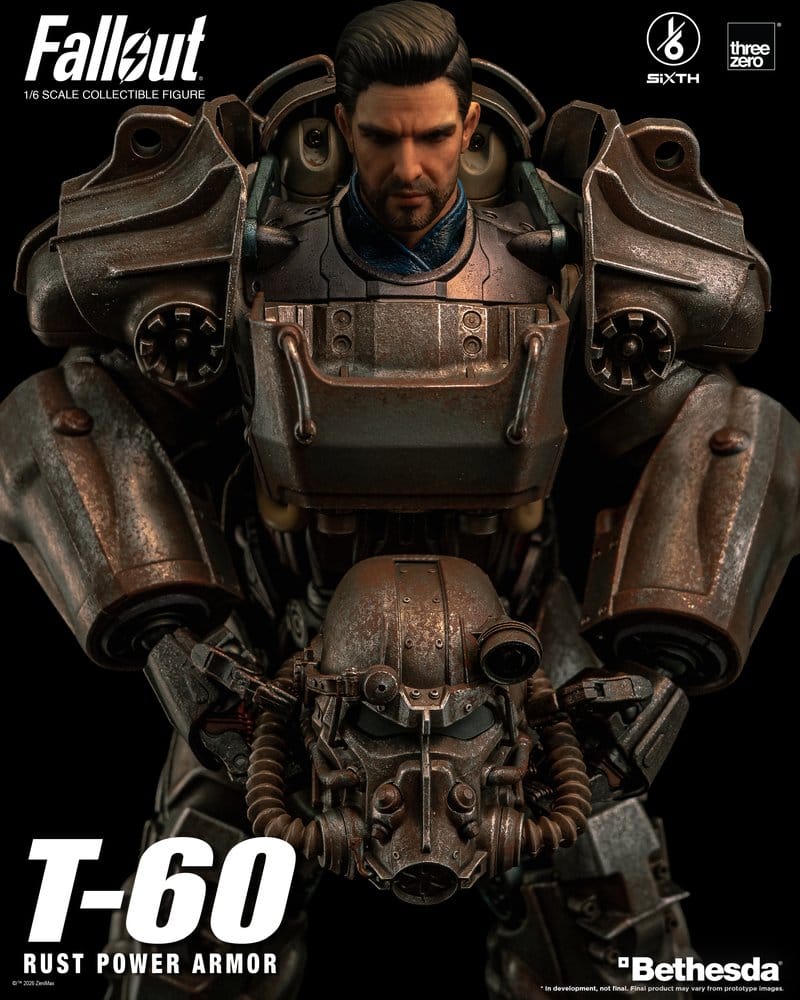 Fallout figurine 1/6 T-60 Rust Power Armor