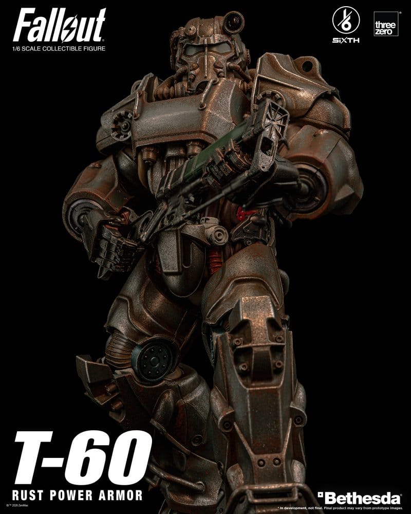 Fallout figurine 1/6 T-60 Rust Power Armor