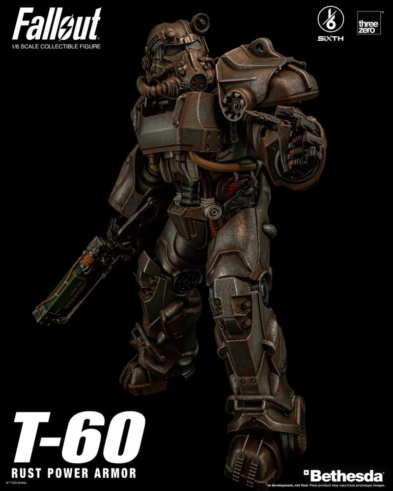 Fallout figurine 1/6 T-60 Rust Power Armor