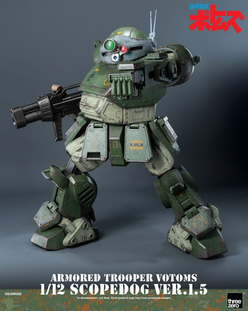 Armored Trooper Votoms figurine 1/12 Scopedog Ver.1.5 15 cm
