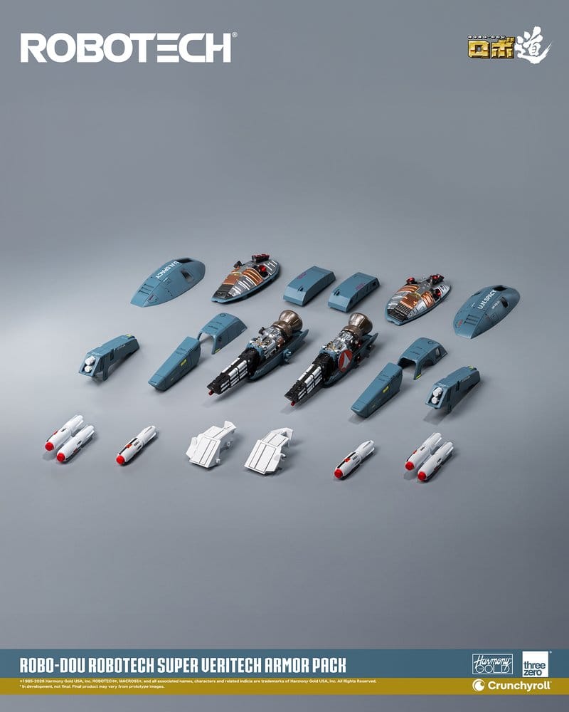 Robotech Robo-Dou set d'accessoires Super Veritech Armor Pack