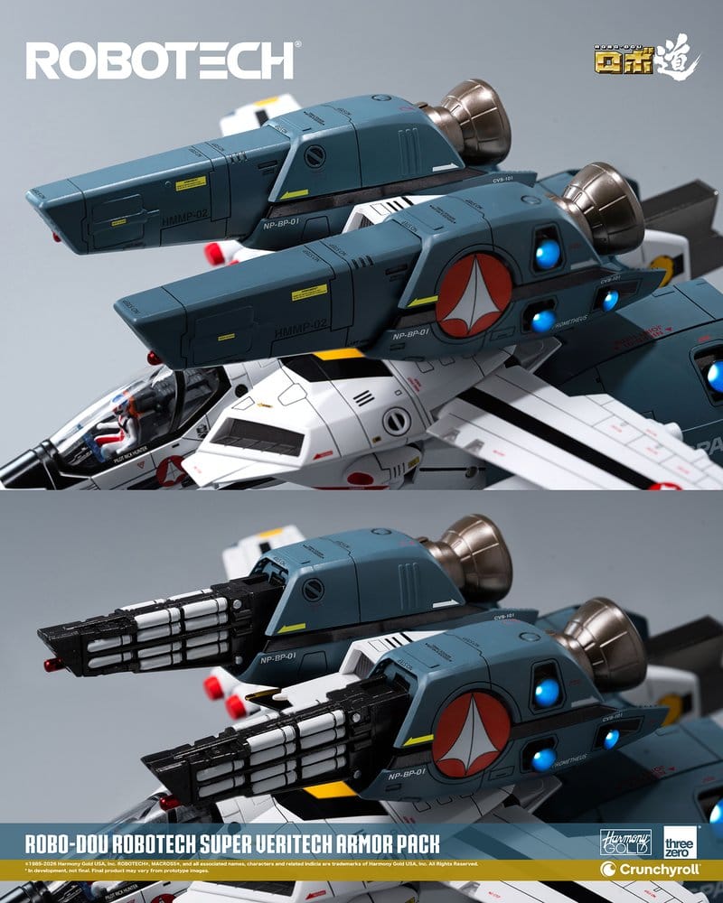 Robotech Robo-Dou set d'accessoires Super Veritech Armor Pack