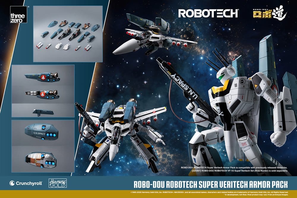 Robotech Robo-Dou set d'accessoires Super Veritech Armor Pack