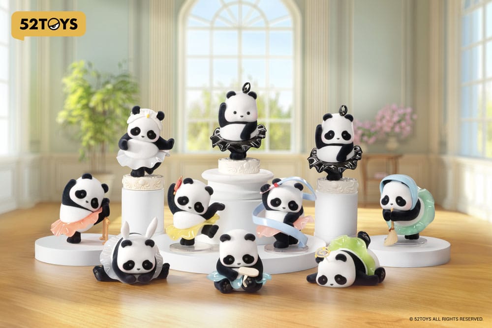Panda Roll assortiment figurines Blind Box Ballet Performance 7 cm (8)