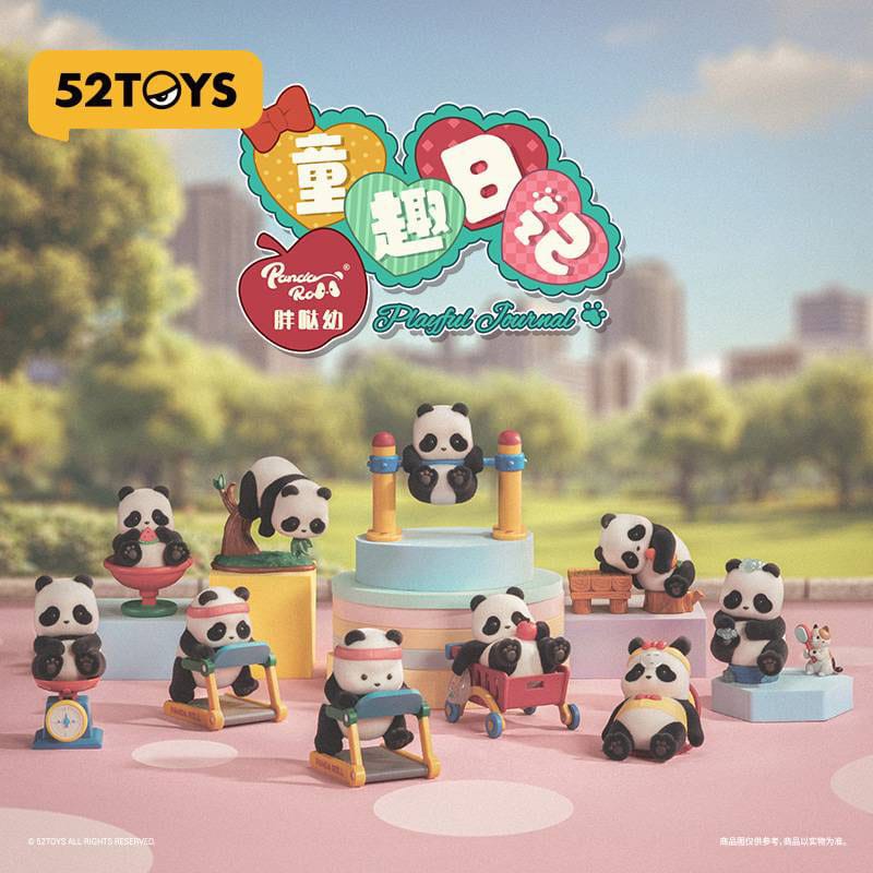 Panda Roll assortiment figurines Blind Box Playful Journal 7 cm (8)