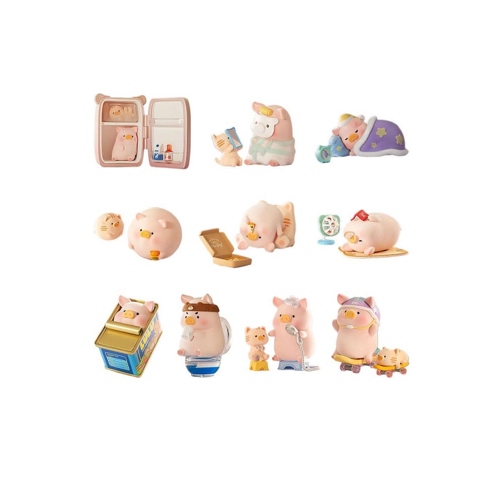 Lulu assortiment figurines Blind Box The Piggy Stay with you 5 cm (8)