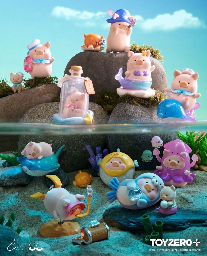 Lulu assortiment figurines Blind Box Dream Blue Ocean 5 cm (8)