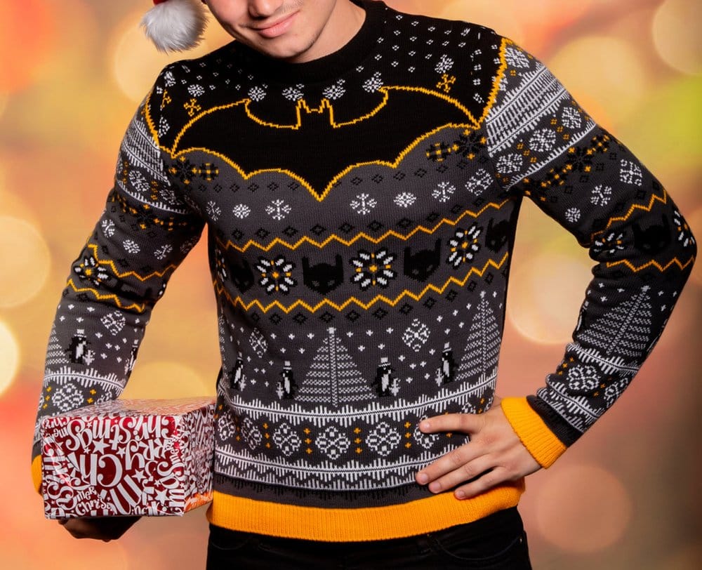 Batman pull de Noël Penguin (XS)