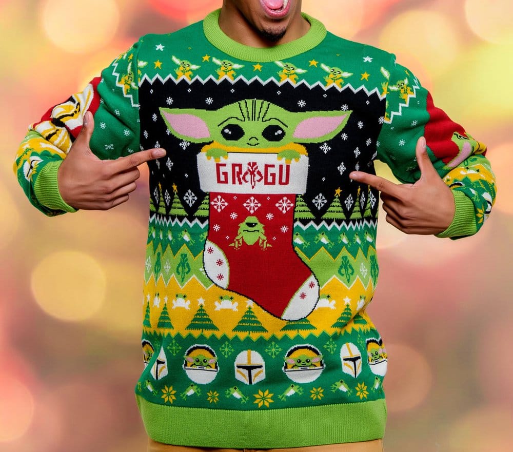Star Wars pull de Noël Baby Yoda (XXL)
