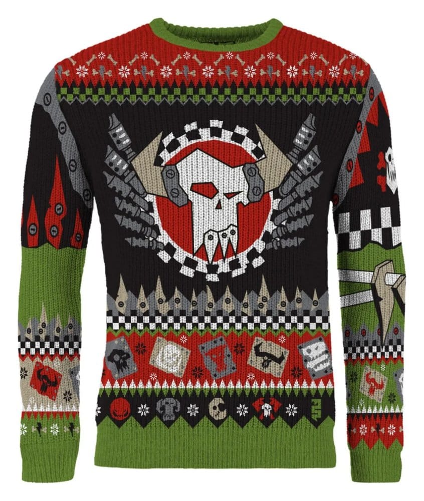 Warhammer 40,000 pull de Noël Ork (XXL)