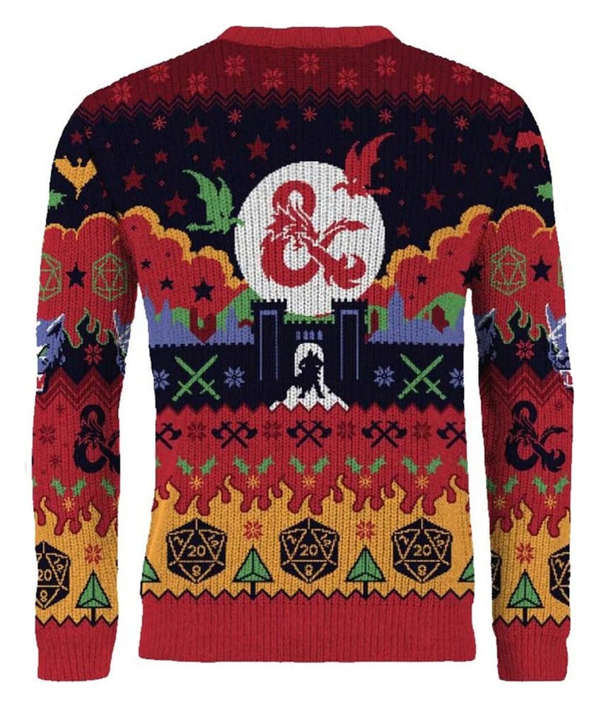 Dungeons & Dragons pull de Noël (XXXL)