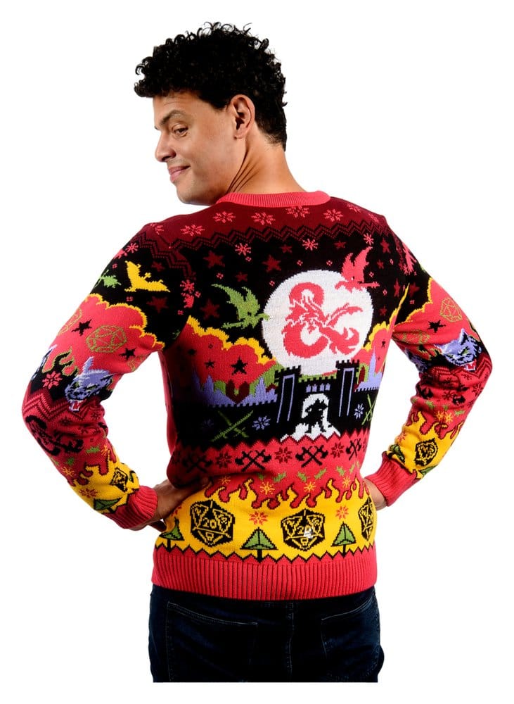Dungeons & Dragons pull de Noël (L)