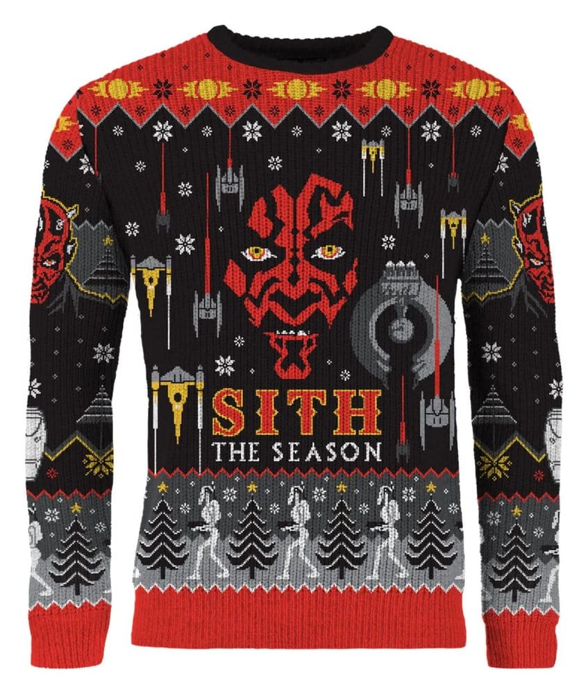 Star Wars pull de Noël Sith (XL)