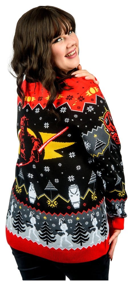 Star Wars pull de Noël Sith (L)