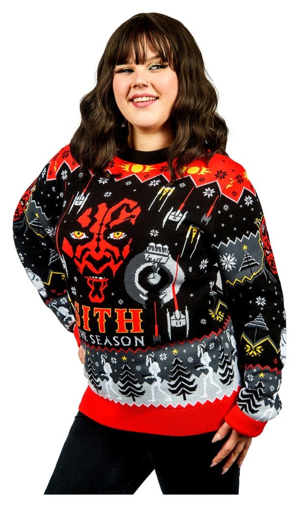 Star Wars pull de Noël Sith (XXL)
