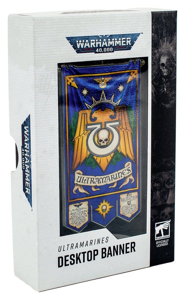 Warhammer 40,000 bannière de bureau Ultramarines Chapter