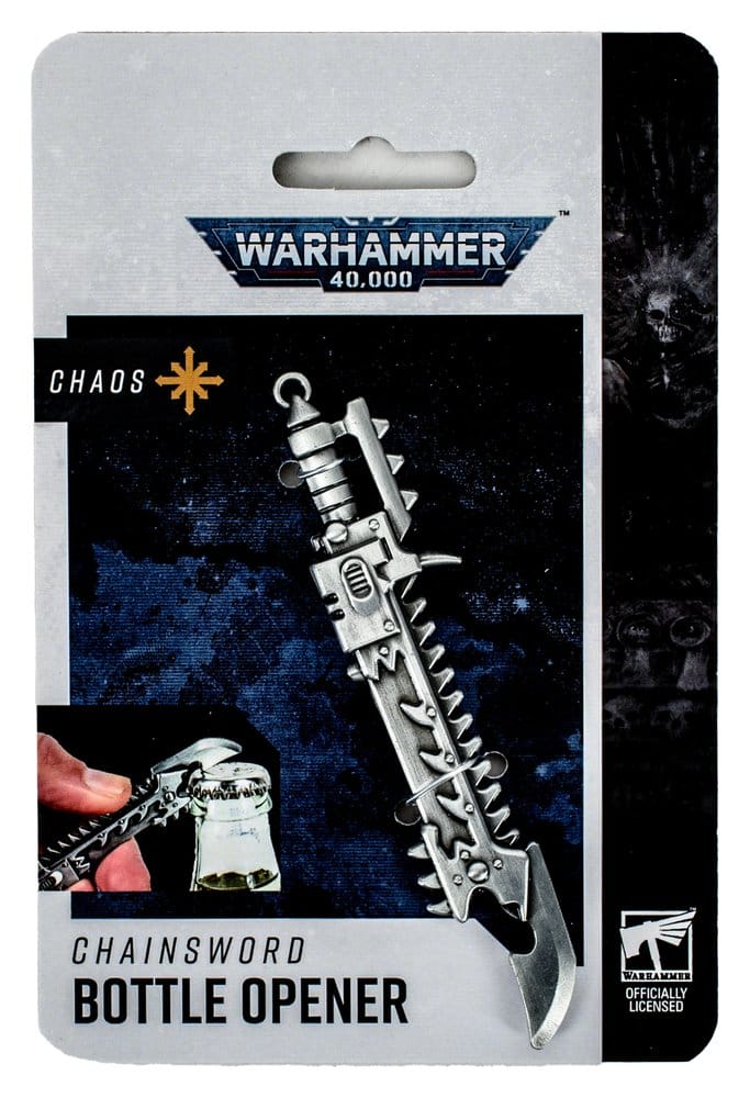 Warhammer 40,000 décapsuleur Chaos Chainsword