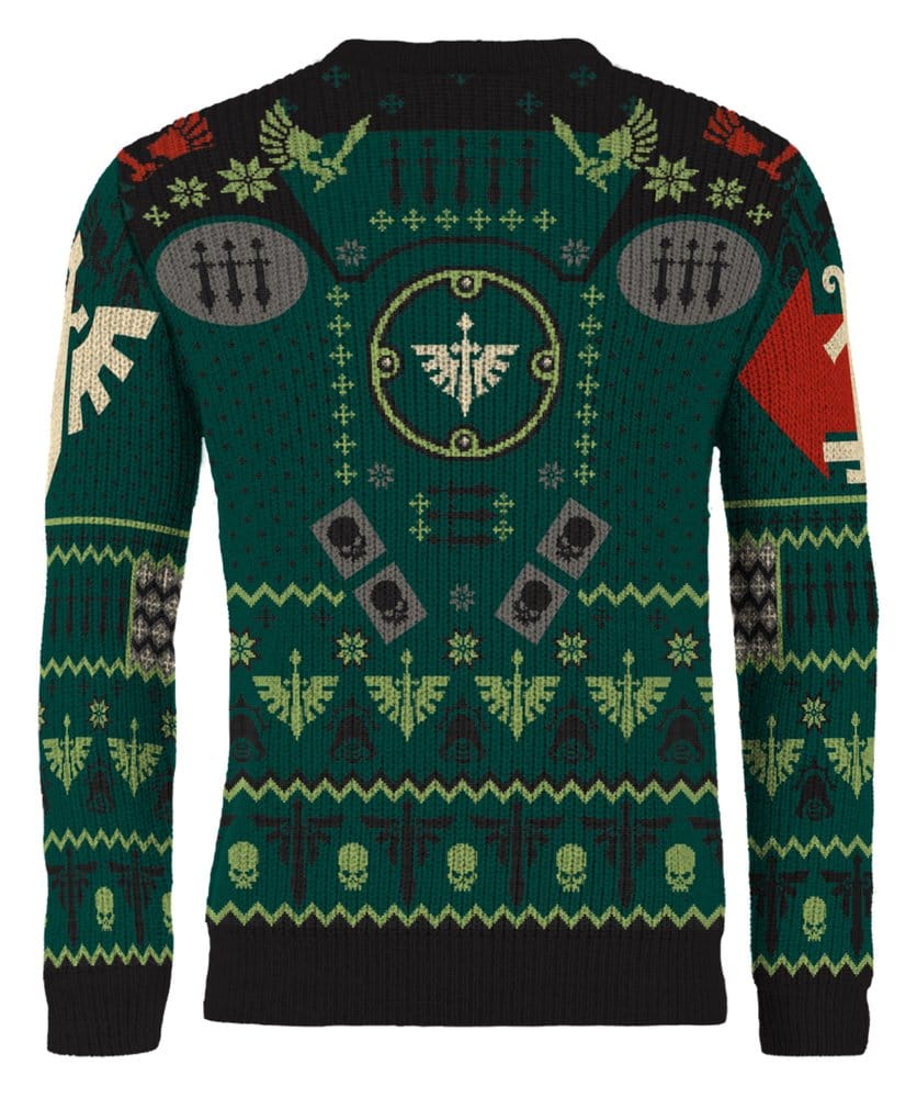 Warhammer 40,000 pull de Noël Dark Angels (M)
