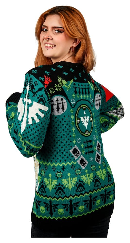 Warhammer 40,000 pull de Noël Dark Angels (XL)