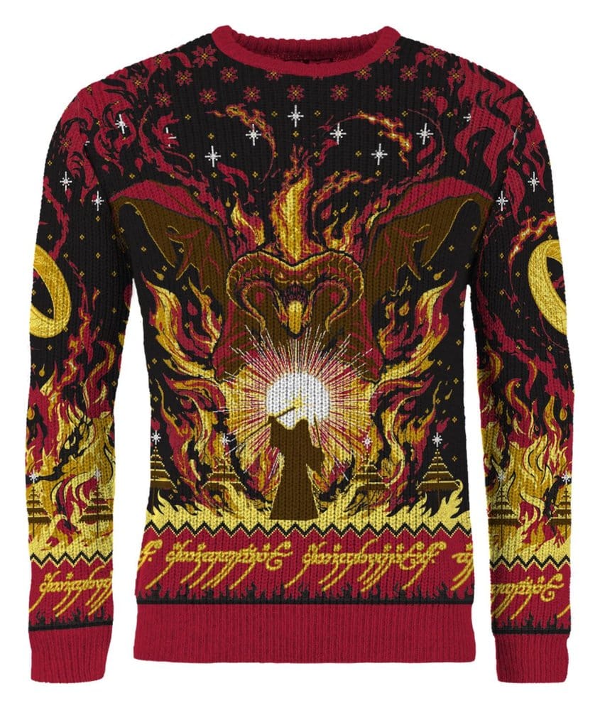 Le Seigneur des anneaux pull de Noël Balrog (XL)
