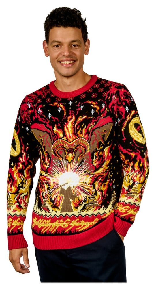 Le Seigneur des anneaux pull de Noël Balrog (XXXL)
