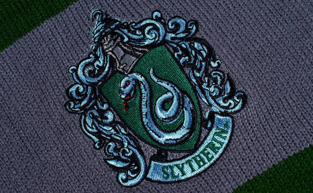 Harry Potter écharpe Serpentard Bold Stripes (Hanger) 160 cm