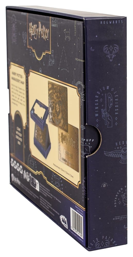 Harry Potter réplique Marauder's Map Metal Map 15 cm