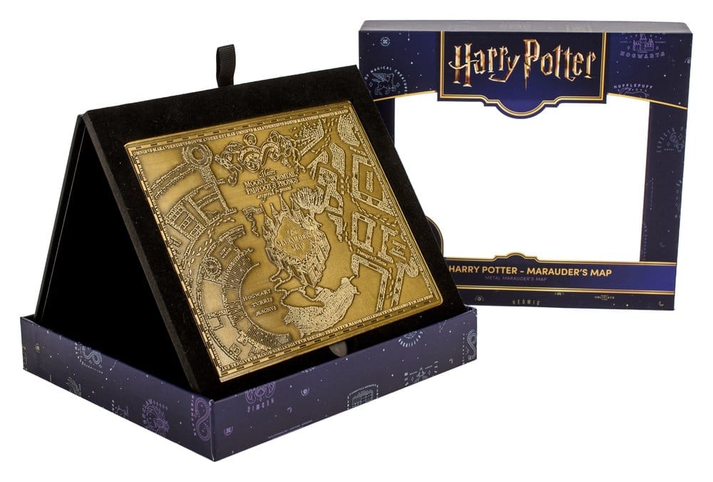 Harry Potter réplique Marauder's Map Metal Map 15 cm
