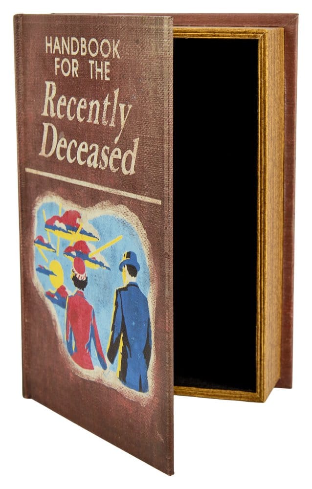 Beetlejuice boîte réplique Handbook for the Recently Deceased