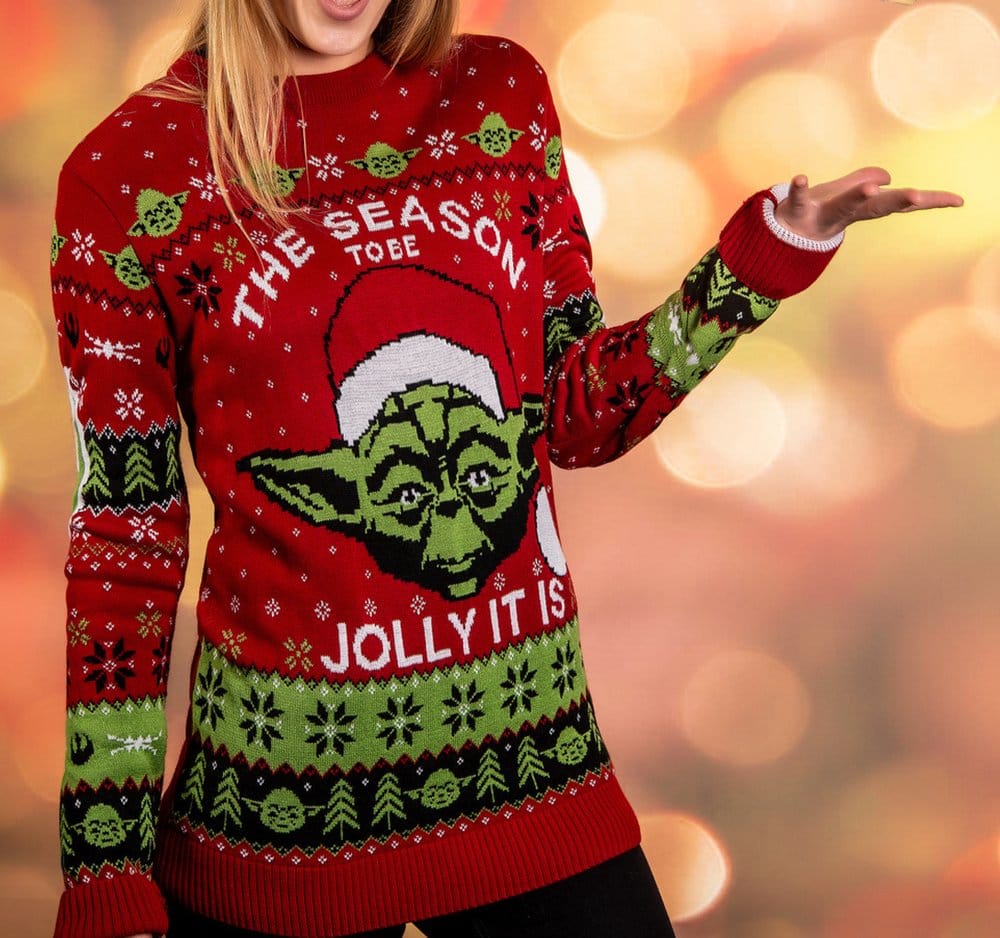 Star Wars pull de Noël Yoda (M)