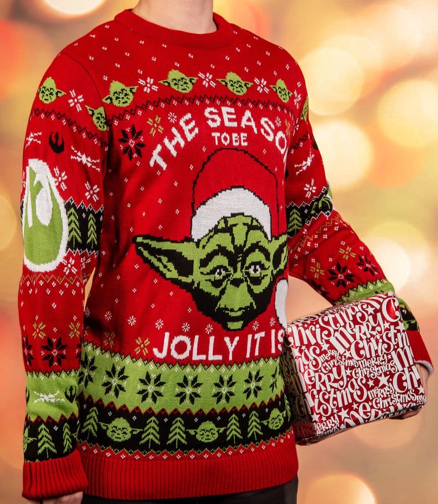Star Wars pull de Noël Yoda (M)