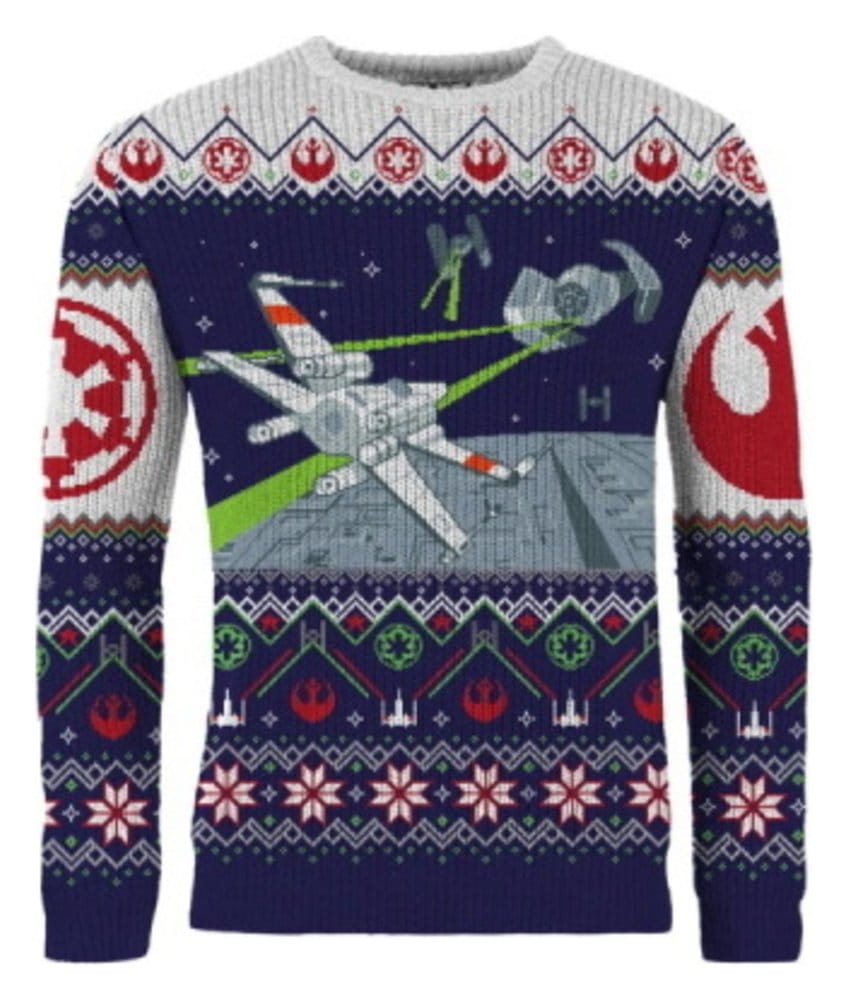 Star Wars pull de Noël X-Wing v TIE Fighter (XL)