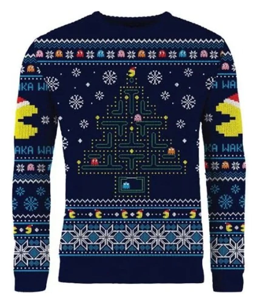 Pac-Man pull de Noël (L)