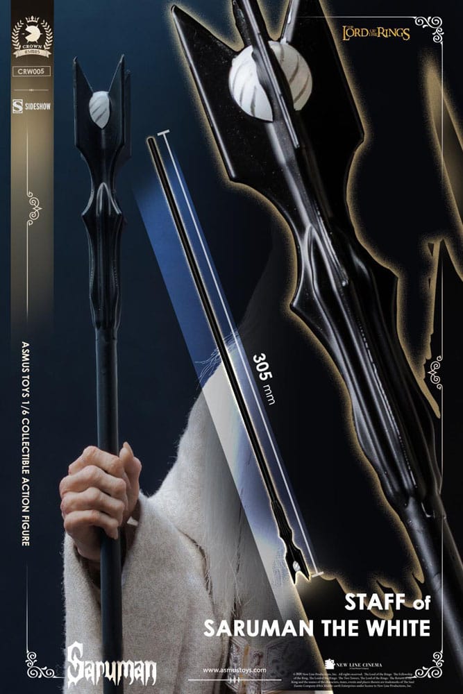 Le Seigneur des Anneaux figurine 1/6 Saruman 31 cm