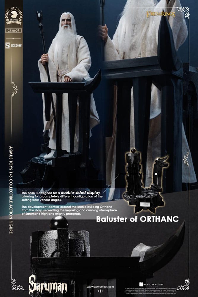 Le Seigneur des Anneaux figurine 1/6 Saruman 31 cm
