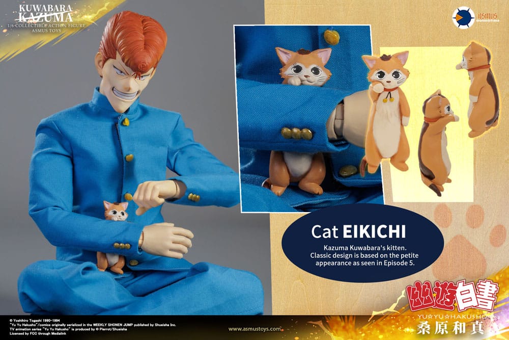 Yu Yu Hakusho figurine 1/6 Kazuma Kuwabara (Luxury Version) 30 cm